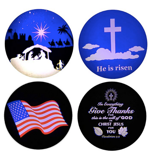 4-in-1 for Christmas, Thanksgiving, Easter, July 4th and the Memorial day